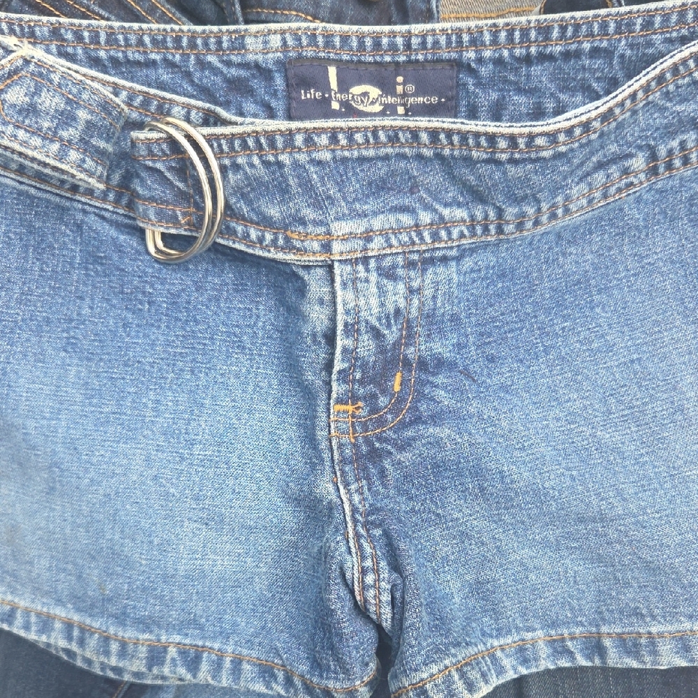LEI Blue Jean Shorts with Belt